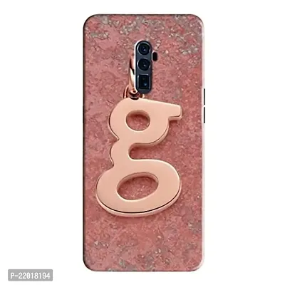 Dugvio? Printed Designer Hard Back Case Cover for Oppo Reno X (G Name Alphabet)