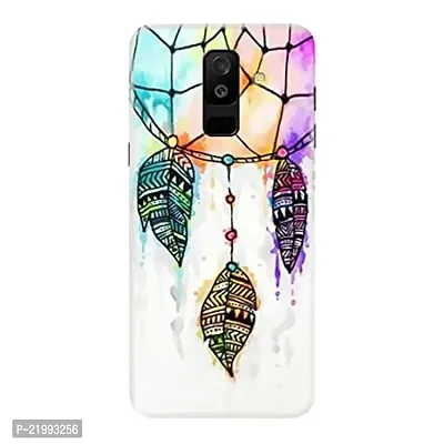 Dugvio? Printed Designer Hard Back Case Cover for Samsung Galaxy A6 Plus/Samsung A6 Plus (2018) (Colorful Dreamcatcher)-thumb0