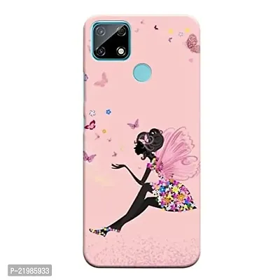 Dugvio? Printed Designer Back Cover Case for Realme Narzo 30A - Butterfly Angel-thumb0