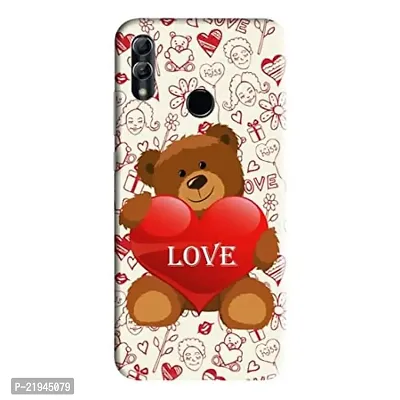 Dugvio? Polycarbonate Printed Hard Back Case Cover for Huawei Honor 8C (Love Cute Art)
