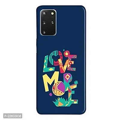 Dugvio? Printed Designer Matt Finish Hard Back Case Cover for Samsung Galaxy S20 Plus/Samsung S20 Plus (Love More)