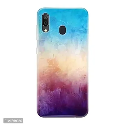 Dugvio? Polycarbonate Printed Colorful Painting Art Water Color Designer Hard Back Case Cover for Samsung Galaxy A30 / Samsung A30/ SM-A305F/DS (Multicolor)