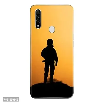Dugvio? Printed Designer Back Cover Case for Oppo A31 - Army Duty, Force-thumb0