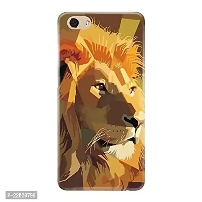 Dugvio? Printed Designer Hard Back Case Cover for Oppo F3 (Lion face Art)