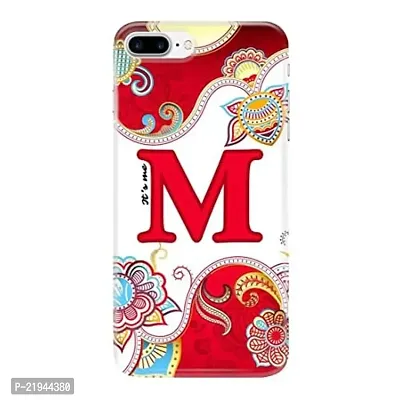Dugvio? Polycarbonate Printed Hard Back Case Cover for iPhone 7 Plus (Its Me M Alphabet)-thumb0