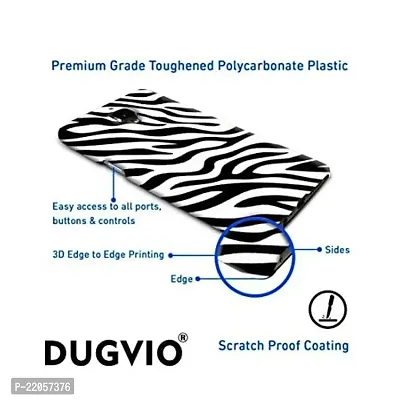 Dugvio? Printed Designer Matt Finish Hard Back Cover Case for Oppo F19 Pro/Oppo F19 Pro (4G) - Line Art Pattern-thumb2