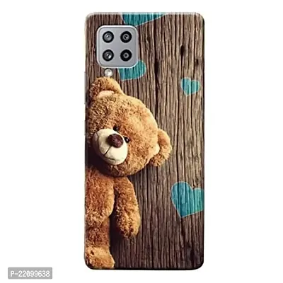 Dugvio? Printed Designer Back Case Cover for Samsung Galaxy A22 / Samsung Galaxy A22 (4G) (Wooden Love Theme)