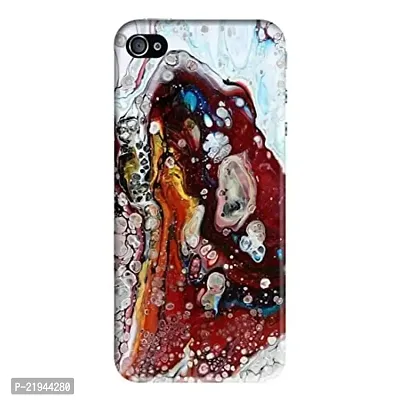 Dugvio? Polycarbonate Printed Hard Back Case Cover for iPhone 5 / iPhone 5S (White Marble)