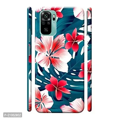 Dugvio? Polycarbonate Printed Hard Back Case Cover for Xiaomi Redmi Note 10 (Sky Floral, Flowers)