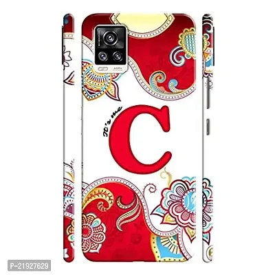 Dugvio? Polycarbonate Printed Hard Back Case Cover for Vivo V20 (Its Me C Alphabet)