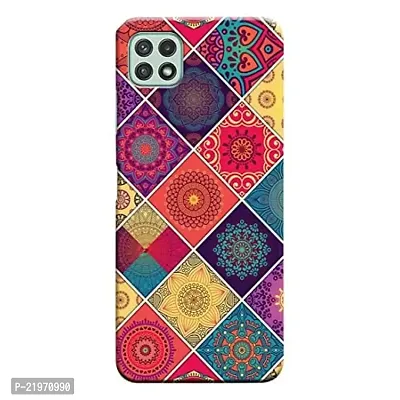 Dugvio? Printed Designer Matt Finish Hard Back Cover Case for Samsung Galaxy A22 (5G) - Pattern Style