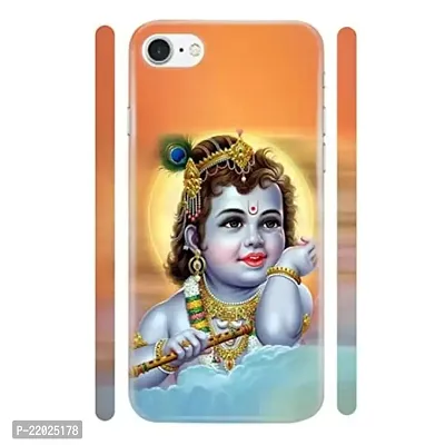 Dugvio? Printed Designer Hard Back Case Cover for iPhone SE (2020) (Lord Krishna Little Krishna)-thumb0