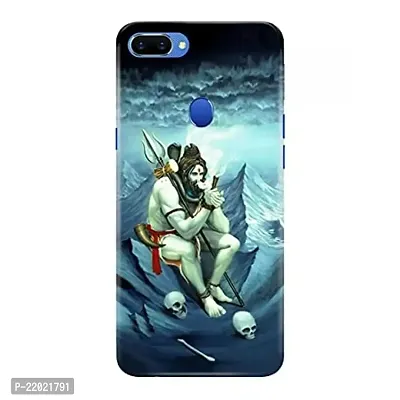 Dugvio? Printed Designer Hard Back Case Cover for Oppo A5S (Lord Shiva Jai Shiva)-thumb0