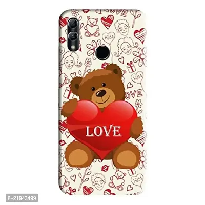 Dugvio? Polycarbonate Printed Hard Back Case Cover for Huawei Honor 10 Lite (Love Cute Art)