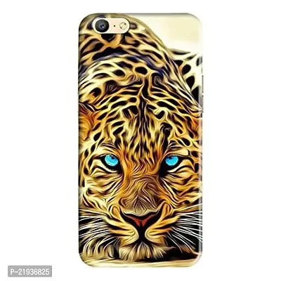 Dugvio? Polycarbonate Printed Hard Back Case Cover for Oppo A71 (Tiger Art)