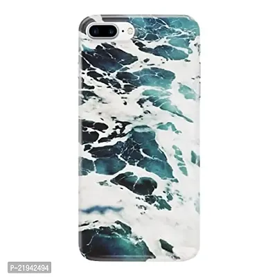 Dugvio? Polycarbonate Printed Hard Back Case Cover for iPhone 7 Plus (Water Marble)
