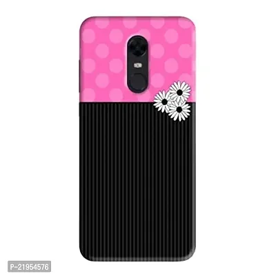 Dugvio? Polycarbonate Printed Hard Back Case Cover for Xiaomi Redmi Note 5 (Floral Pattern Art)