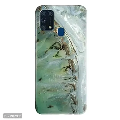 Dugvio? Polycarbonate Printed Hard Back Case Cover for Samsung Galaxy M31 / Samsung M31 (Marble Sky)-thumb0