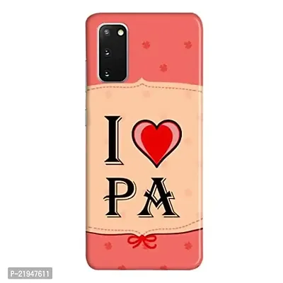 Dugvio? Polycarbonate Printed Hard Back Case Cover for Samsung Galaxy S20 / Samsung S20 (I Love Pa)