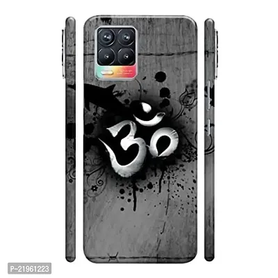 Dugvio? Poly Carbonate Back Cover Case for Realme 8 Pro - Om Shiva