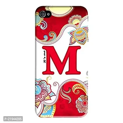 Dugvio? Polycarbonate Printed Hard Back Case Cover for iPhone 5 / iPhone 5S (Its Me M Alphabet)