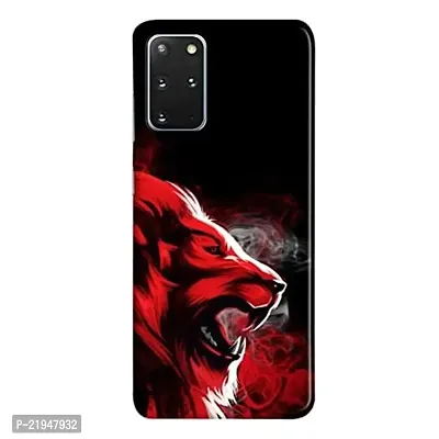 Dugvio? Polycarbonate Printed Hard Back Case Cover for Samsung Galaxy S20 Plus/Samsung S20 Plus (Lion Art)