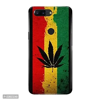 Dugvio? Printed Designer Hard Back Case Cover for OnePlus 5T (Weed Colorful)