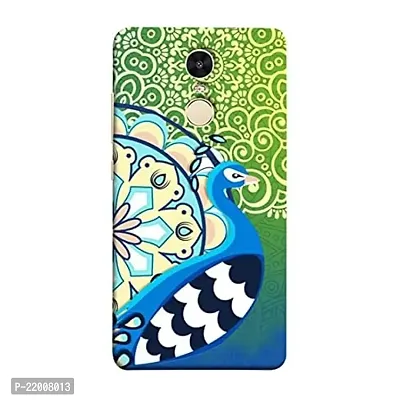 Dugvio? Printed Designer Hard Back Case Cover for Xiaomi Redmi 5 (Peacock Feather)-thumb0