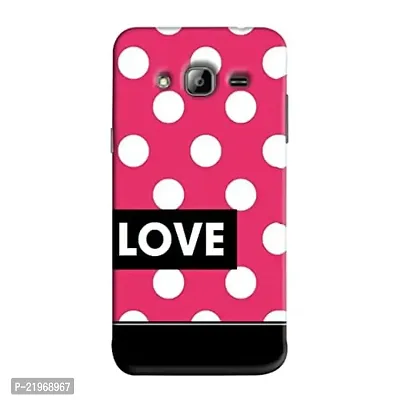 Dugvio? Printed Designer Back Case Cover for Samsung Galaxy J7 (2015) / Samsung J7 Duos / J700F (Pink Love dot)