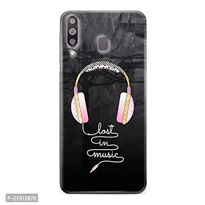 Dugvio? Polycarbonate Printed Hard Back Case Cover for Samsung Galaxy M30 / Samsung M30 / SM-M305F/DS (Music Art)
