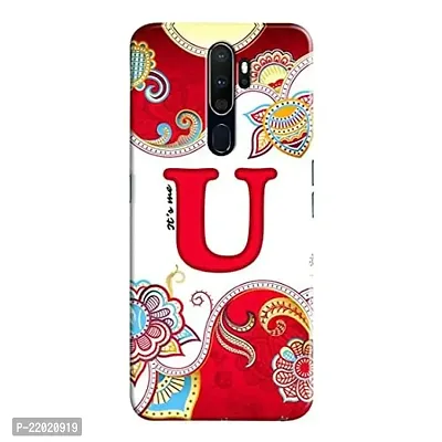 Dugvio? Printed Designer Hard Back Case Cover for Oppo A9 2020 / Oppo A5 2020 (Its Me U Alphabet)