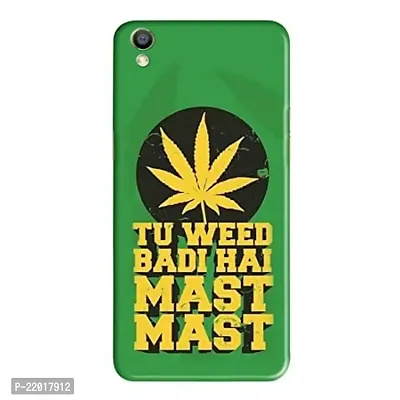 Dugvio? Printed Designer Hard Back Case Cover for Oppo F1 Plus (Weed Flower)