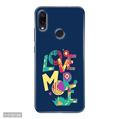 Dugvio? Polycarbonate Printed Hard Back Case Cover for Xiaomi Redmi Note 5 Pro (Love More)