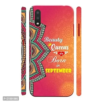 Dugvio? Printed Designer Hard Back Case Cover for Samsung Galaxy M02 / Samsung M02 (Beauty Queens are Born in September)