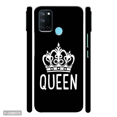 Dugvio? Poly Carbonate Back Cover Case for Realme 7i - Queen Crown