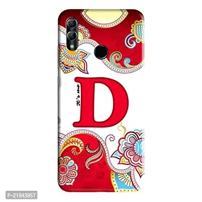 Dugvio? Polycarbonate Printed Hard Back Case Cover for Huawei Honor 8C (Its Me D Alphabet)
