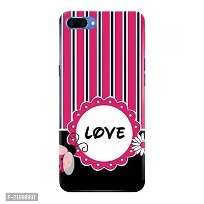 Dugvio? Printed Designer Back Cover Case for Oppo A3S - Love Art Rangoli