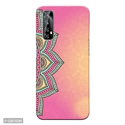 Dugvio? Printed Designer Hard Back Case Cover for Realme Narzo 20 Pro (Rangoli Design Art)