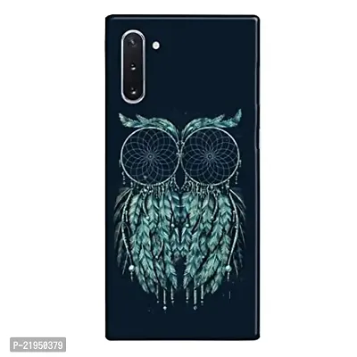 Dugvio? Polycarbonate Printed Hard Back Case Cover for Samsung Galaxy Note 10 / Samsung Note 10 (Owl Art)