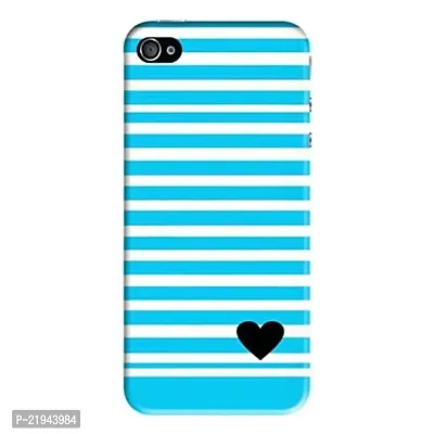 Dugvio? Polycarbonate Printed Hard Back Case Cover for iPhone 5 / iPhone 5S (Light Blue Pattern)