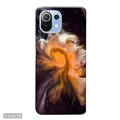 Dugvio? Printed Hard Back Cover Case for Xiaomi Mi 11 Lite/Xiaomi Mi 11 Lite 5G / Xiaomi 11 Lite NE 5G - Smoke Art