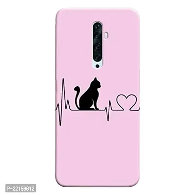 Dugvio? Printed Matt Finish Hard Back Case Cover for Realme Narzo 20 Pro/Realme Narzo 30 - Love Cat, Cute Cat, Cat Lover (Multicolor)-thumb0