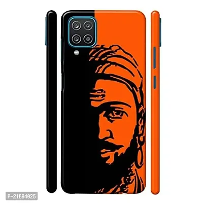 Dugvio Polycarbonate Printed Colorful Chhatrapati Shivaji Maharaj, Shivaji Designer Hard Back Case Cover for Samsung Galaxy A12 / Samsung A12 (Multicolor)