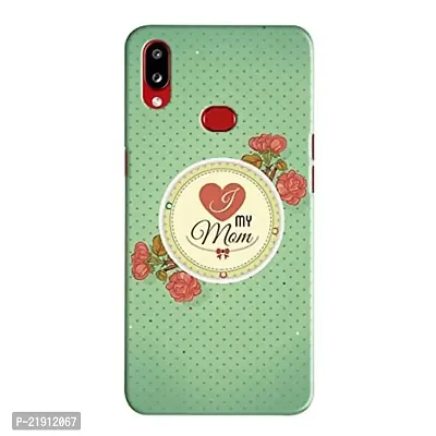 Dugvio? Polycarbonate Printed Hard Back Case Cover for Samsung Galaxy A10S / Samsung A10S / SM-A107F/DS (I Love My mom Quotes)