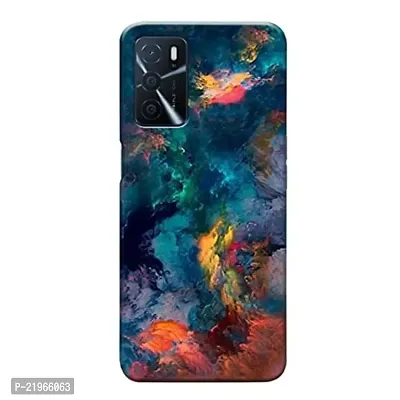 Dugvio? Poly Carbonate Back Cover Case for Oppo A16 5G - Water Color Art, Painting-thumb0