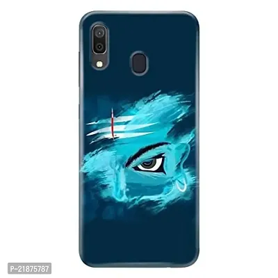 Dugvio Printed Colorful Lord Shiva, Angry Shiva, Bhole Nath Designer Back Case Cover for Samsung Galaxy M20 / Samsung M20 / SM-M205F/DS (Multicolor)-thumb0