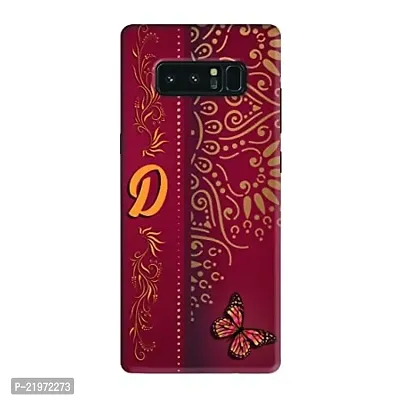 Dugvio? Printed Designer Back Case Cover for Samsung Galaxy Note 8 / Samsung Note 8 / N950F (D Name Alphabet)