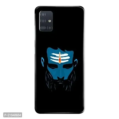 Dugvio? Polycarbonate Printed Hard Back Case Cover for Samsung Galaxy A51 / Samsung A51 (Lord Shiva, Angry Shiva, Mahadev)