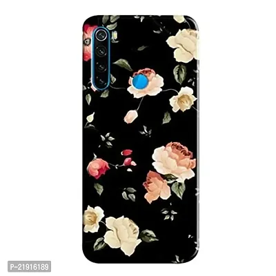 Dugvio? Polycarbonate Printed Hard Back Case Cover for Xiaomi Redmi Note 8 (Vintage Flower)