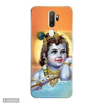 Dugvio? Printed Designer Hard Back Case Cover for Oppo A5 2020 / Oppo A9 2020 (Lord Krishna Little Krishna)